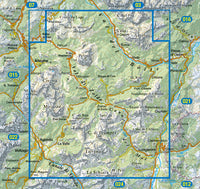 Dolomiten hiking map Blad 025 - Dolomiti di Zoldo Cadorine e Agordine (GPS) 2016