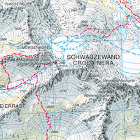 Wandelkaart Dolomiten Blad 033 - Pustertal-Bruneck / Val Pusteria - Brunico