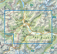 Wandelkaart Dolomiten Blad 044 Vinschgau-Mals-Sesvenna / Val Venosta-Malles