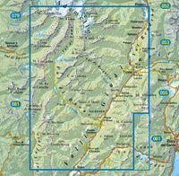 Wandel- fietskaart Adamello Sud - Val Daone - Valli Giudicarie  Blad 077 / 1:25.000
