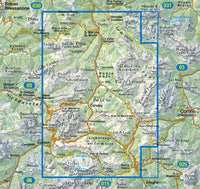 Wandelkaart Dolomiten Blad 07 Alta Badia/Arabba-Marmolada 1:25.000