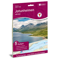 Wandelkaart Noorwegen/Turkart Jotunheimen 1:50.000 (2022)