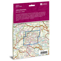 Wandelkaart Noorwegen/Turkart Jotunheimen 1:50.000 (2022)