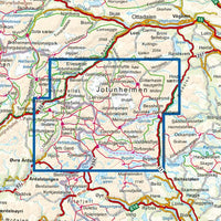 Wandelkaart Noorwegen/Turkart Jotunheimen 1:50.000 (2022)