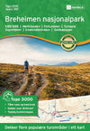 Wandelkaart Topo 3000 Breheimen nasjonalpark 1:50.000 (2017)