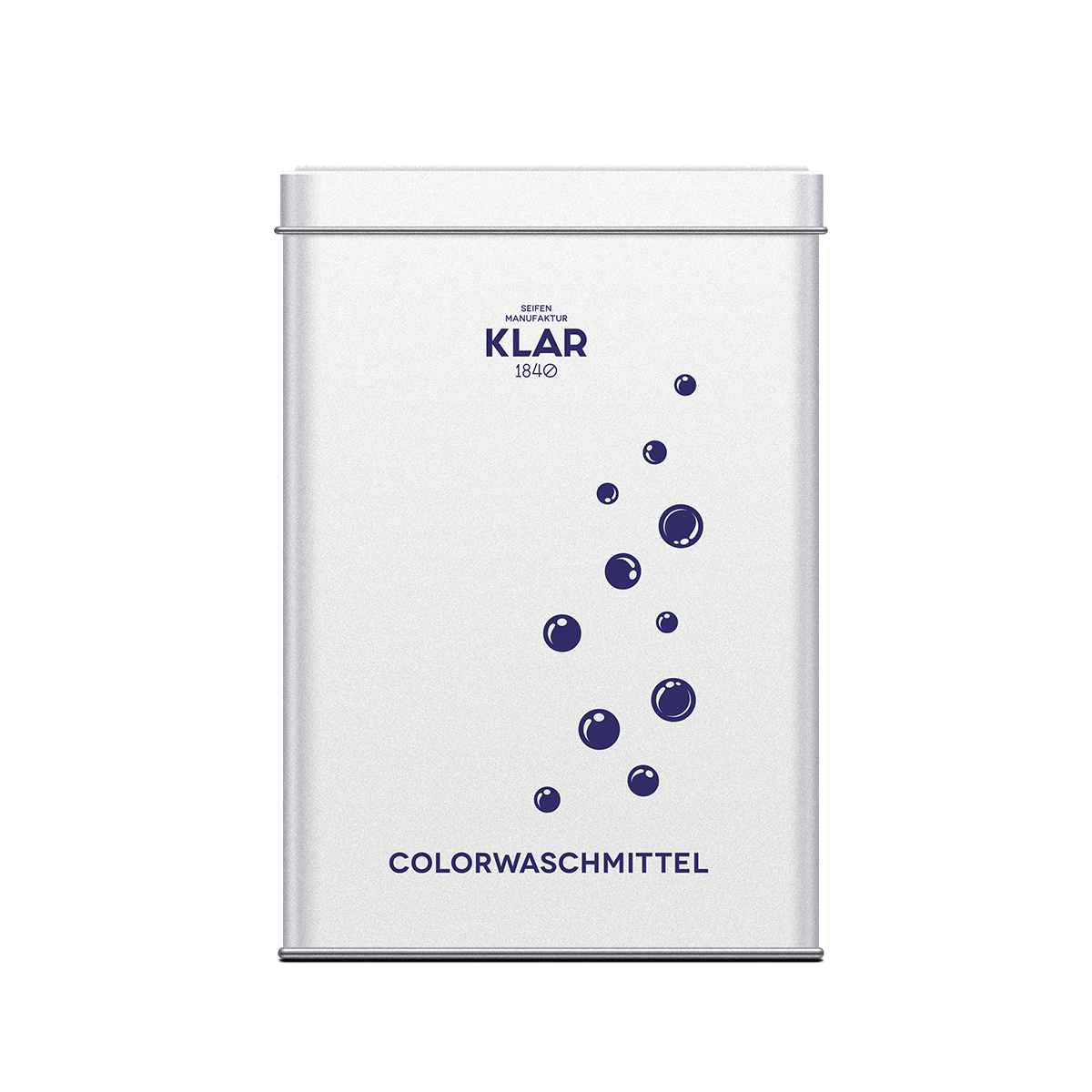 Klar bewaarblik voor Kleurwasmiddel