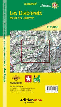 TopoRando Les Diablerets 1:25,000