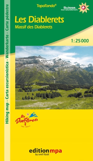 TopoRando Les Diablerets 1:25,000