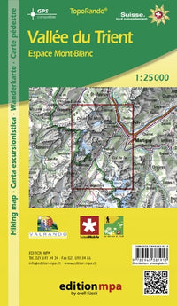 TopoRando Vallée du Trient 1:25,000