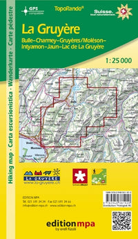 TopoRando La Gruyère 1:25.000