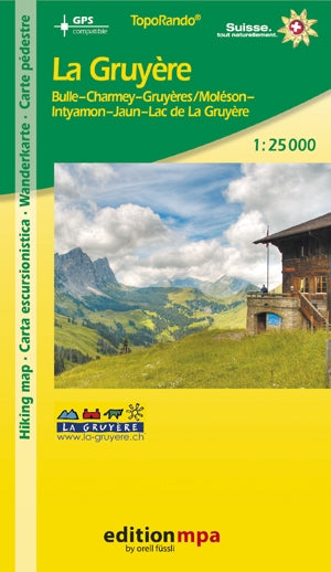 TopoRando La Gruyère 1:25,000
