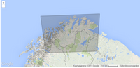 Wegenkaart-StraÃŸenkart-Roadmap-Veikart Nord-Norge nord 1:500.000