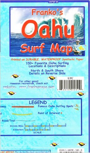 Oahu Surf Map