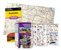 Australia Adventure Set (Map & Naturalist Guide)
