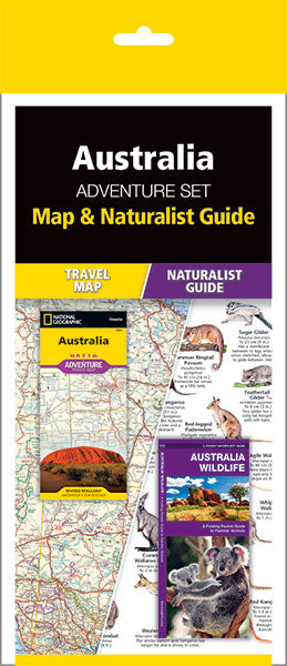 Australia Adventure Set (Map & Naturalist Guide)