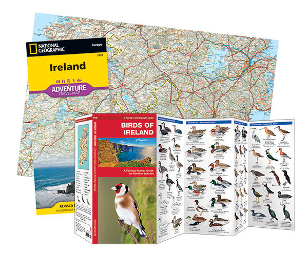 Ireland Adventure Set (Map & Naturalist Guide)