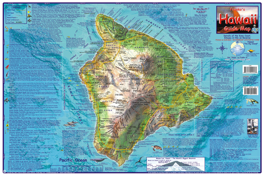 Hawaii Guide Map