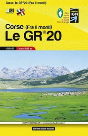Wandelkaart Corse (Fra li monti) Le GR20 (poche)