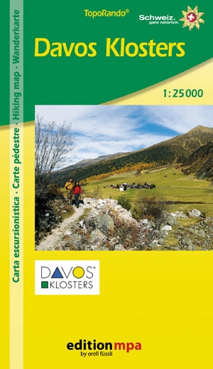 TopoRando Davos Klosters 1:25,000