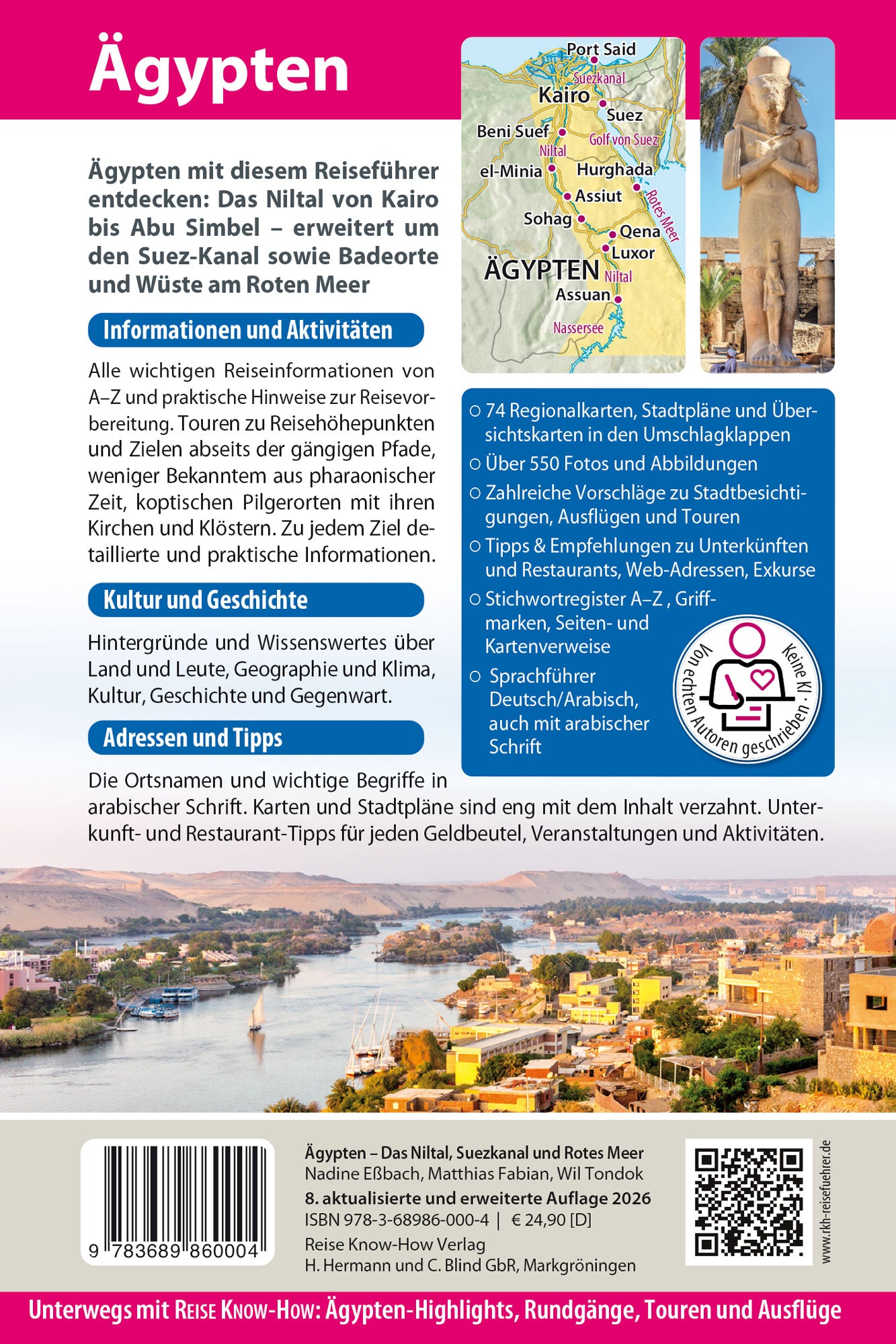 Ägypten - Das Niltal von Kairo bis Abu Simbei