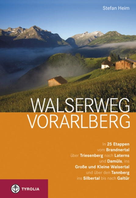 Wandelgids Walserweg Vorarlberg