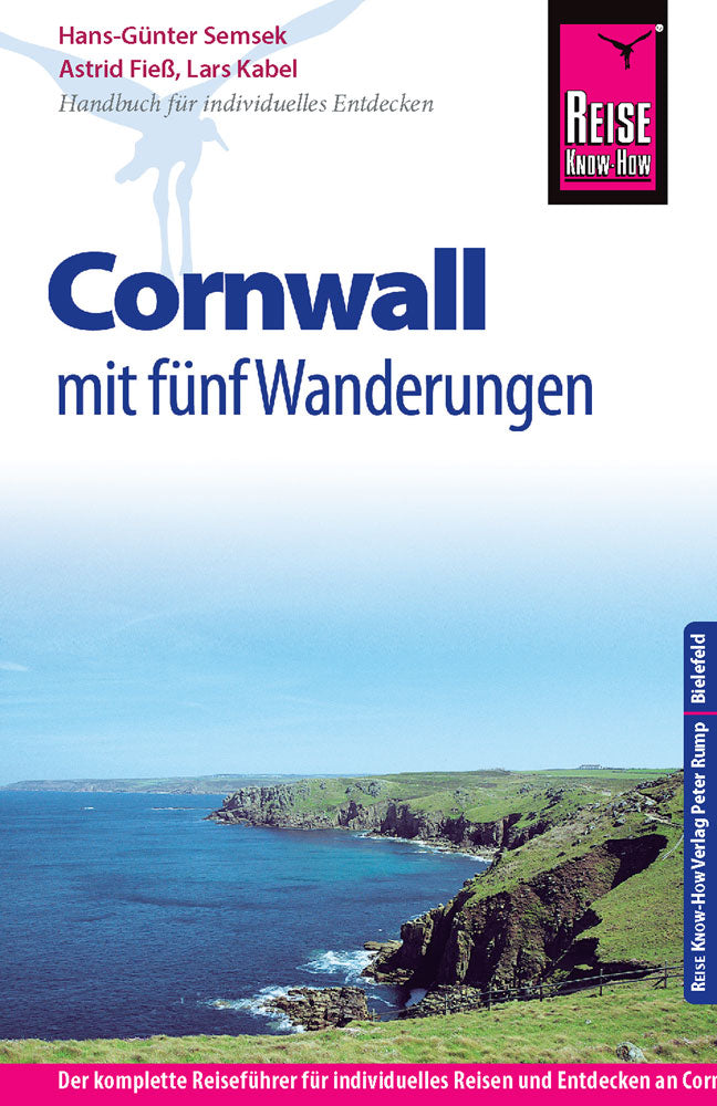 Reisgids Cornwall mit fünf Wanderungen 6.A 2015/16