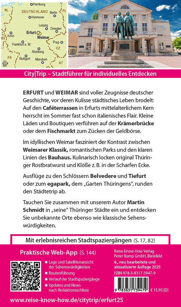 CityTrip Erfurt-Weimar 6.A 2025