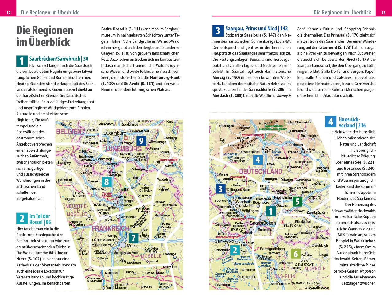 Reisgids Saar-Lor-Lux | Saarland, Lothringen, Luxemburg