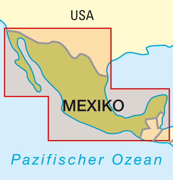 Landkaart Mexico/1:2 250 000  5.A 2015