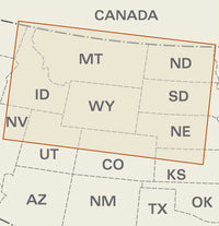 Landkaart USA-2 Nord 1:1 250.000  2.A 2016