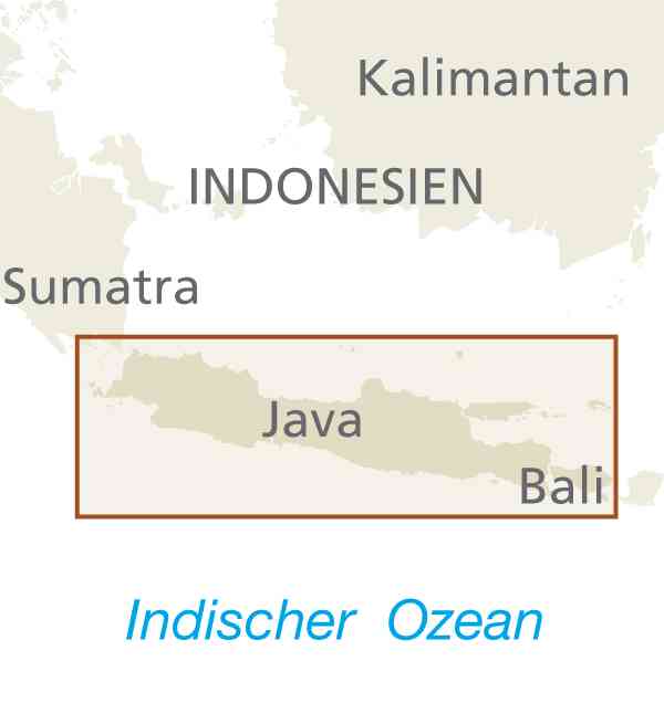 Landkaart Indonesia/Indonesië« 2: Java 1:650.000  3.A 2016