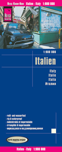 Wegenkaart ItaliÃ«-Italien-Italy 1:900.000  3.A 2017