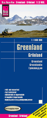 Landkaart Greenland/Groenland 1:1.900.000 2.A  2019