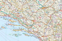 Landkaart Western Balkans 1:725.000 8.A 2025