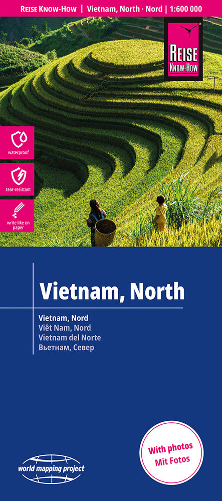 Landkaart Vietnam - North 1:600.000 9.A 2026