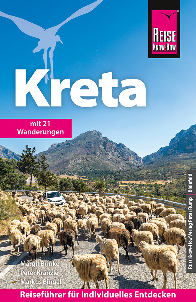 Reisgids Kreta mit 21 Wanderungen 2.A 2025