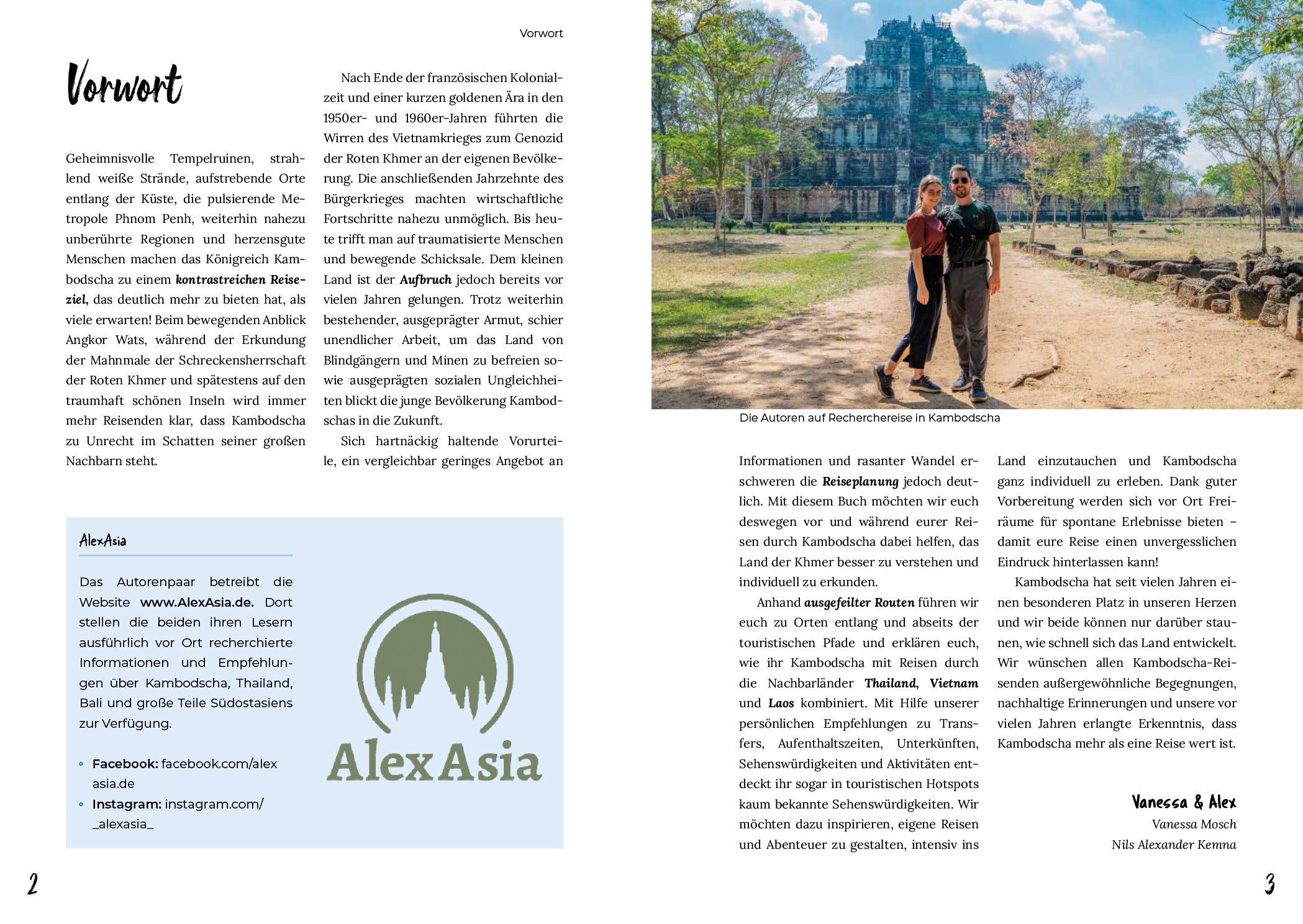 Reiserouten durch Kambodscha