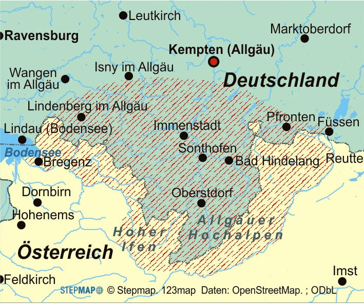 Südliches Allgäu - 32 Wanderungen von Kempten bis zum Kleinwalsertal (401)