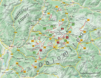 Wandelgids Nordwestliche Dolomiten - 30 Wanderungen (446)
