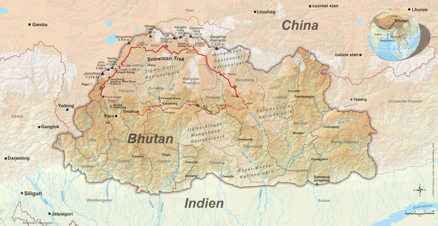 Der Snowman Trek in Bhutan