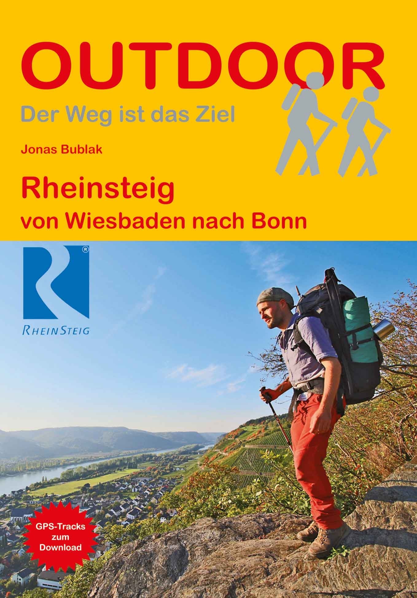 Wanderführer Rheinsteig von Wiesbaden nach Bonn