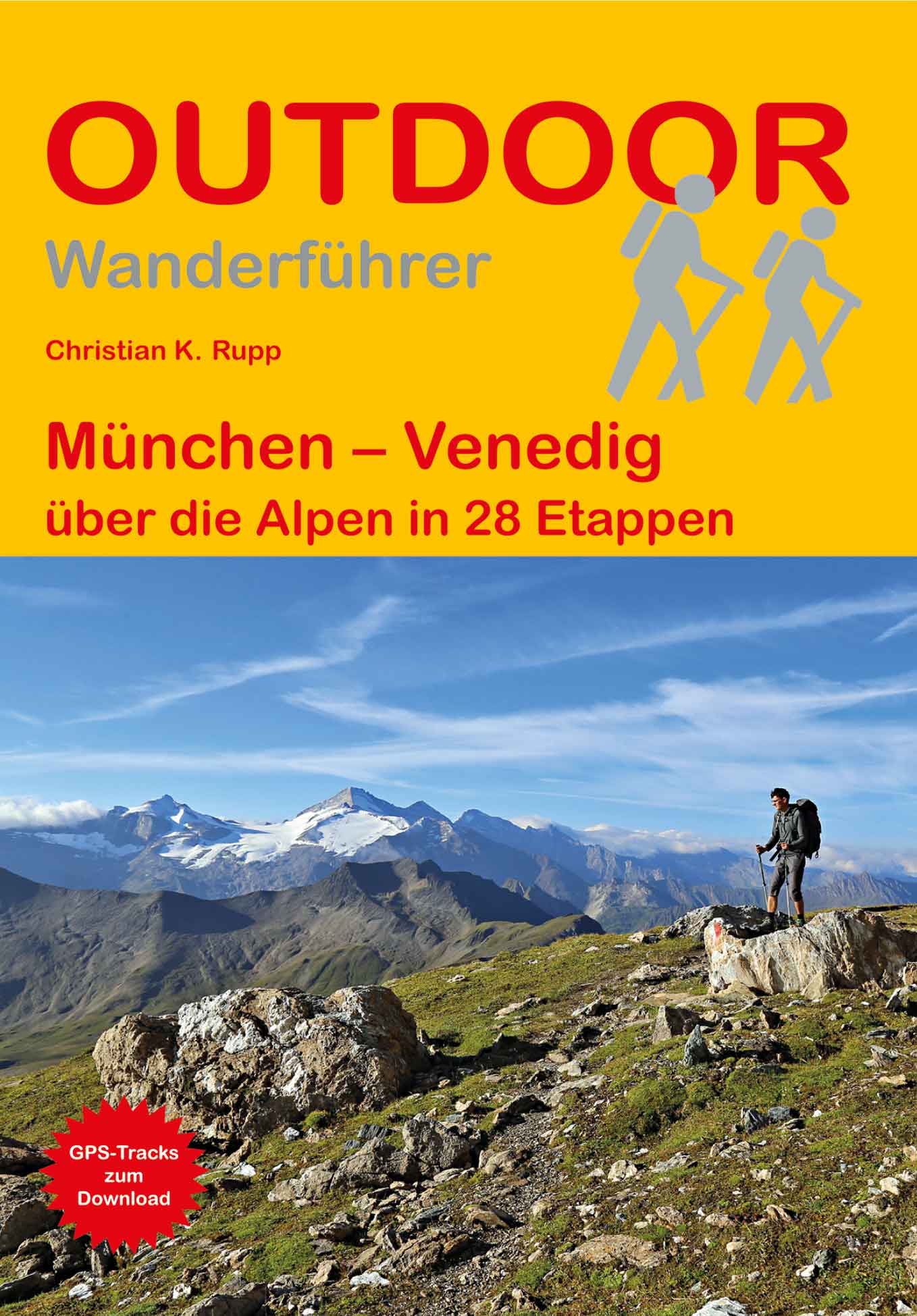 Wandelgids München-Venedig über die Alpen in 28 Etappen (270)