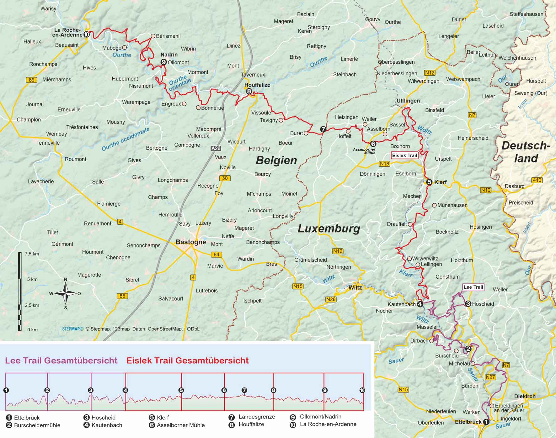 Luxembourg/Belgium - Lee Trail und Eislek Trail (417)