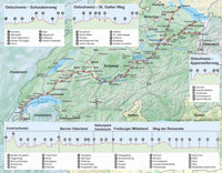 Wandelgids Zwitserland: Jakobsweg vom Bodensee zum Genfersee (117) 13.A 2025