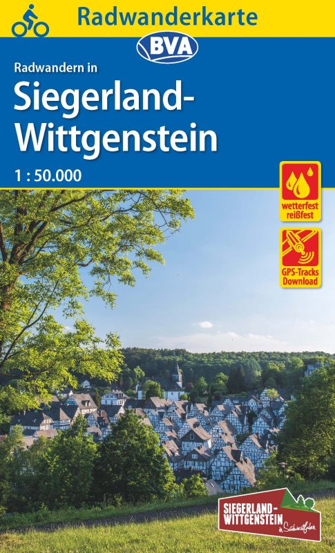Fietskaart Siegen-Wittgenstein 1:50.000 (2016)