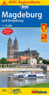 Fietskaart BVA Regionalkarte Magdeburg und Umgebung 1:75.000