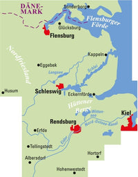 ADFC Regionalkarte Schleswig Flensburg 1:75.000