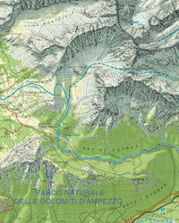 Wandelkaart Dolomiten Blad 03 - Cortina d'Ampezzo 1:25.000