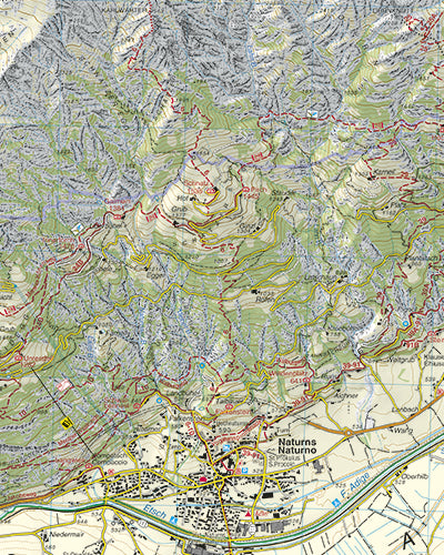Wandelkaart Dolomiten Blad 04 - Val Senales-Naturno (GPS) 2020