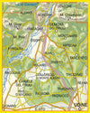 Wandelkaart Tabacco Blad 020 - Prealpi del Gemonese / Colli morenici del Friuli (GPS)